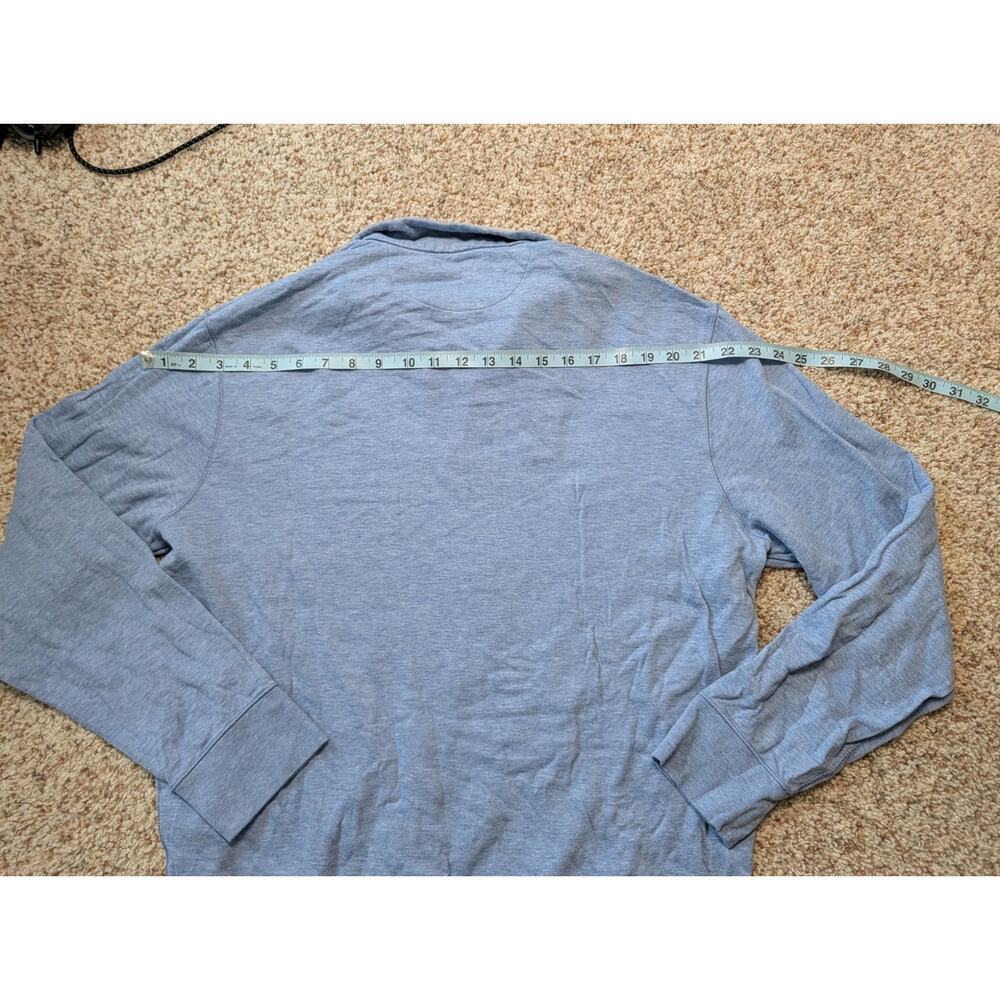 POLO Ralph Lauren 1/4 zip Men's Hoodie/Sweatshirt Performance cotton knit ; LG - Picture 5 of 9